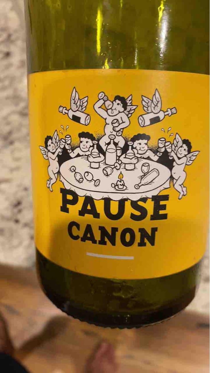 Pause Canon blanc - Le Raisin et l'Ange - Gilles & Antonin Azzoni 