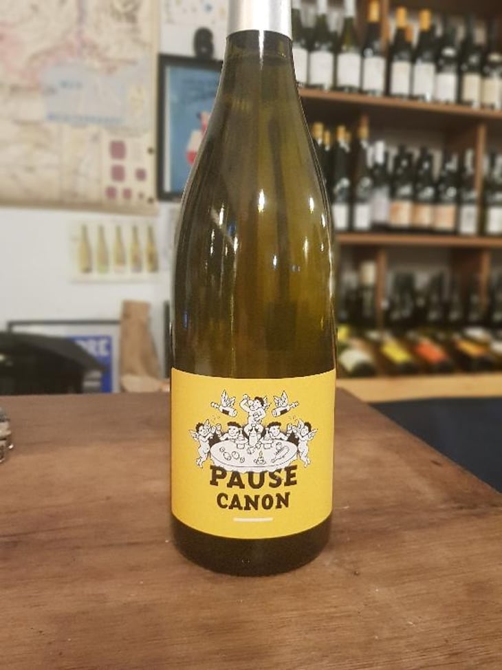 Pause Canon blanc - Le Raisin et l'Ange - Gilles & Antonin Azzoni 