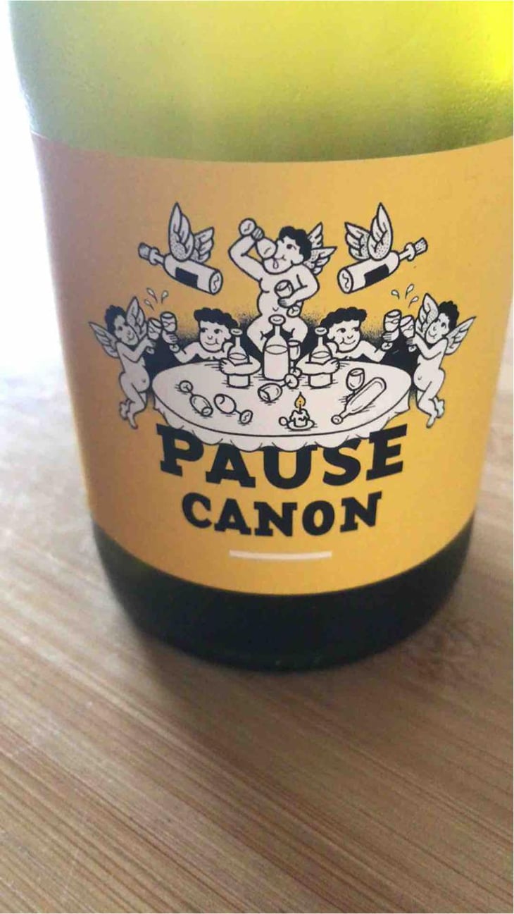 Pause Canon blanc - Le Raisin et l'Ange - Gilles & Antonin Azzoni 