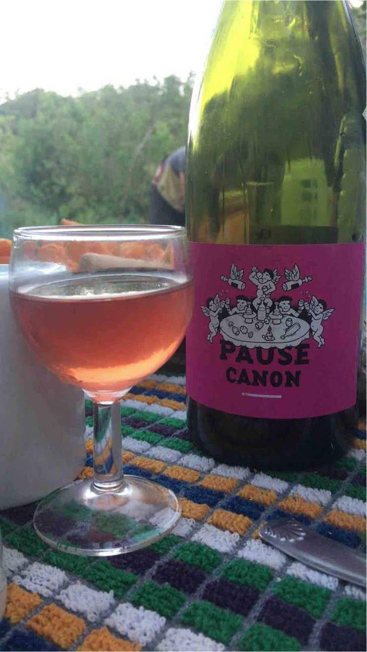 Pause Canon Rosé - Le Raisin et l'Ange - Gilles & Antonin Azzoni 