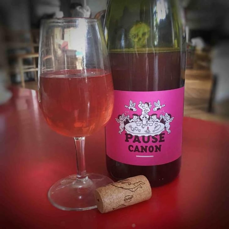 Pause Canon Rosé - Le Raisin et l'Ange - Gilles & Antonin Azzoni 