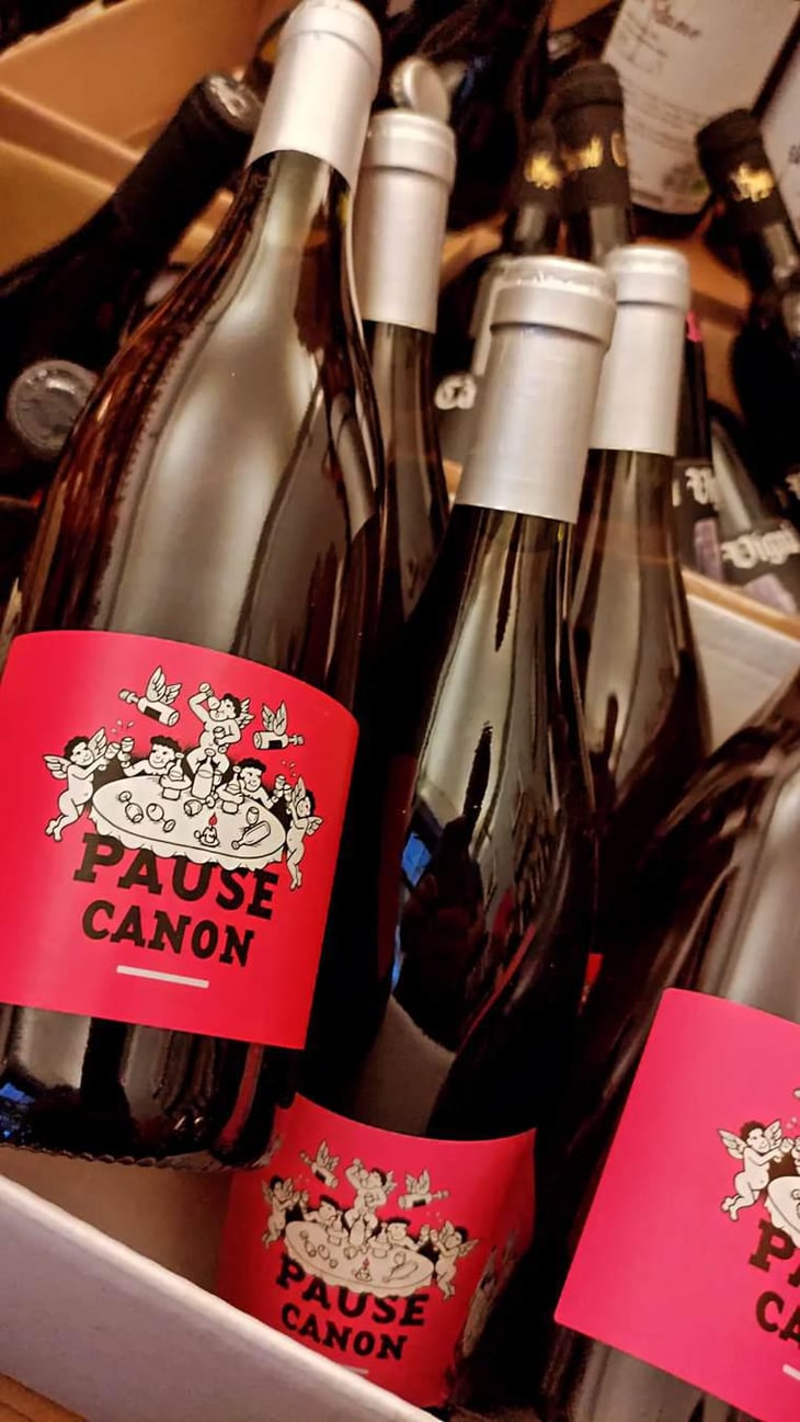 Pause Canon Rosé - Le Raisin et l'Ange - Gilles & Antonin Azzoni 