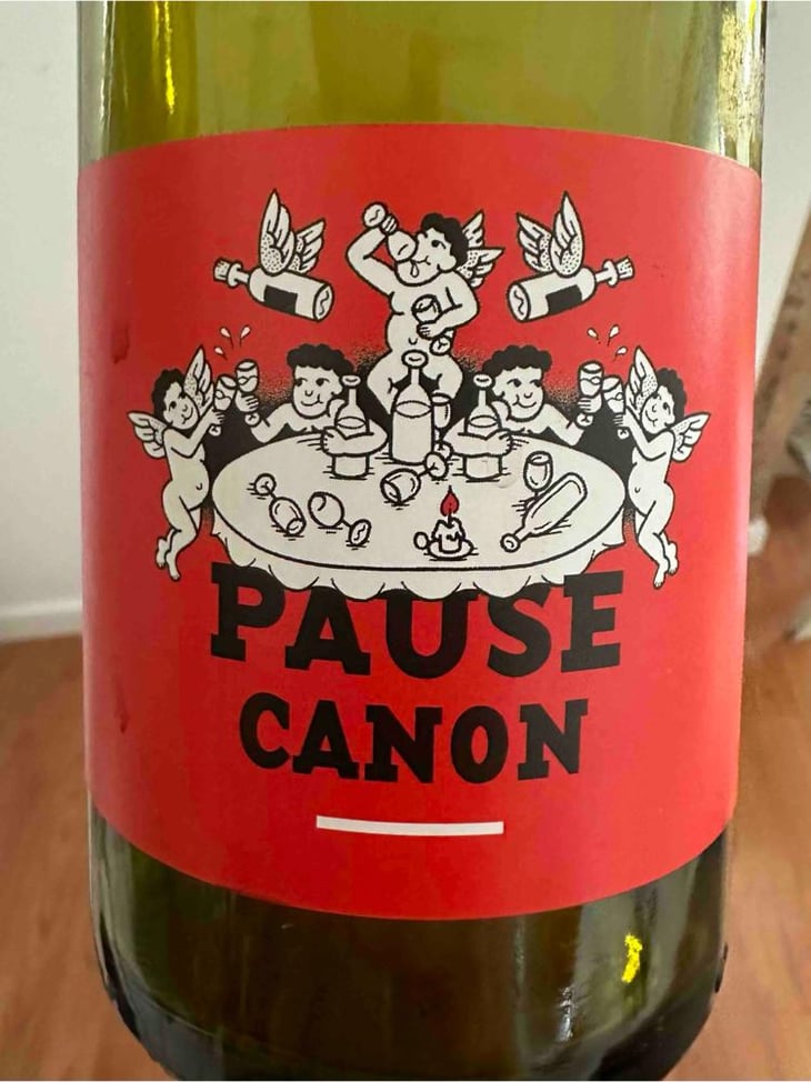 Pause Canon (rouge) - Le Raisin et l'Ange - Gilles & Antonin Azzoni 