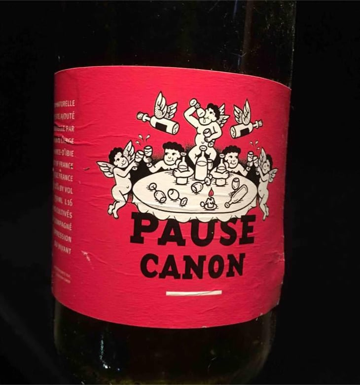 Pause Canon (rouge) - Le Raisin et l'Ange - Gilles & Antonin Azzoni 