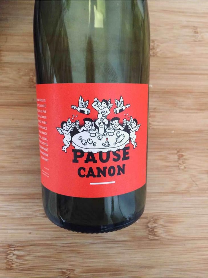 Pause Canon (rouge) - Le Raisin et l'Ange - Gilles & Antonin Azzoni 