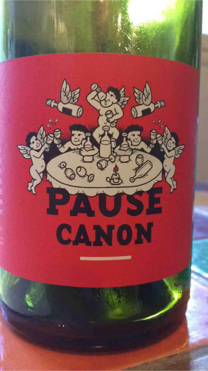 Pause Canon (rouge) - Le Raisin et l'Ange - Gilles & Antonin Azzoni 