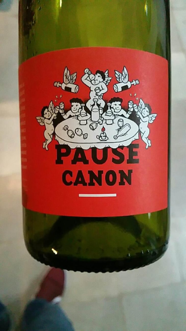Pause Canon (rouge) - Le Raisin et l'Ange - Gilles & Antonin Azzoni 