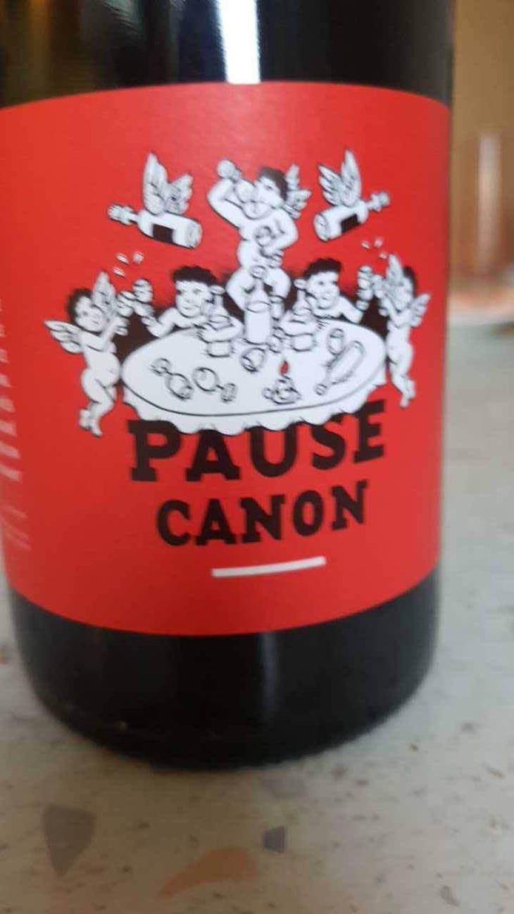 Pause Canon (rouge) - Le Raisin et l'Ange - Gilles & Antonin Azzoni 