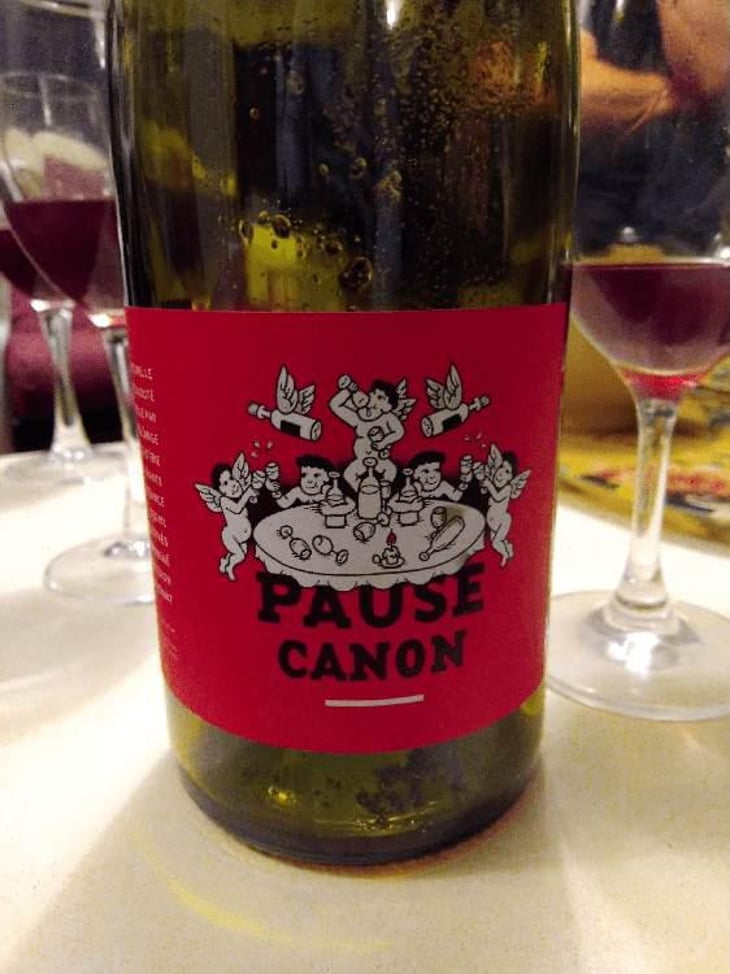 Pause Canon (rouge) - Le Raisin et l'Ange - Gilles & Antonin Azzoni 
