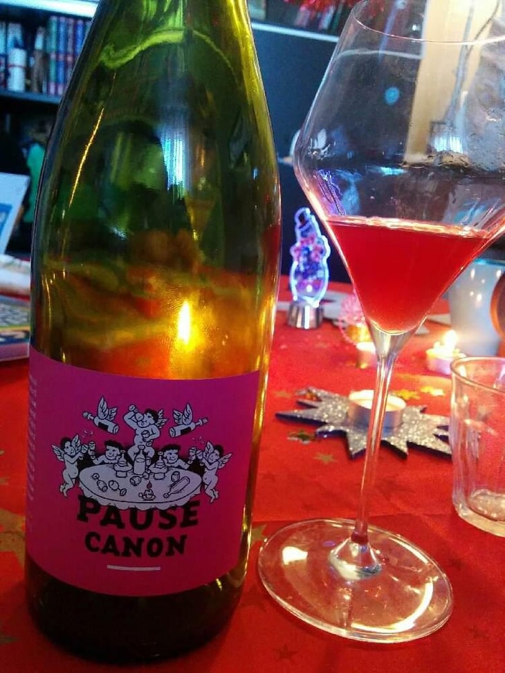 Pause Canon (rouge) - Le Raisin et l'Ange - Gilles & Antonin Azzoni 