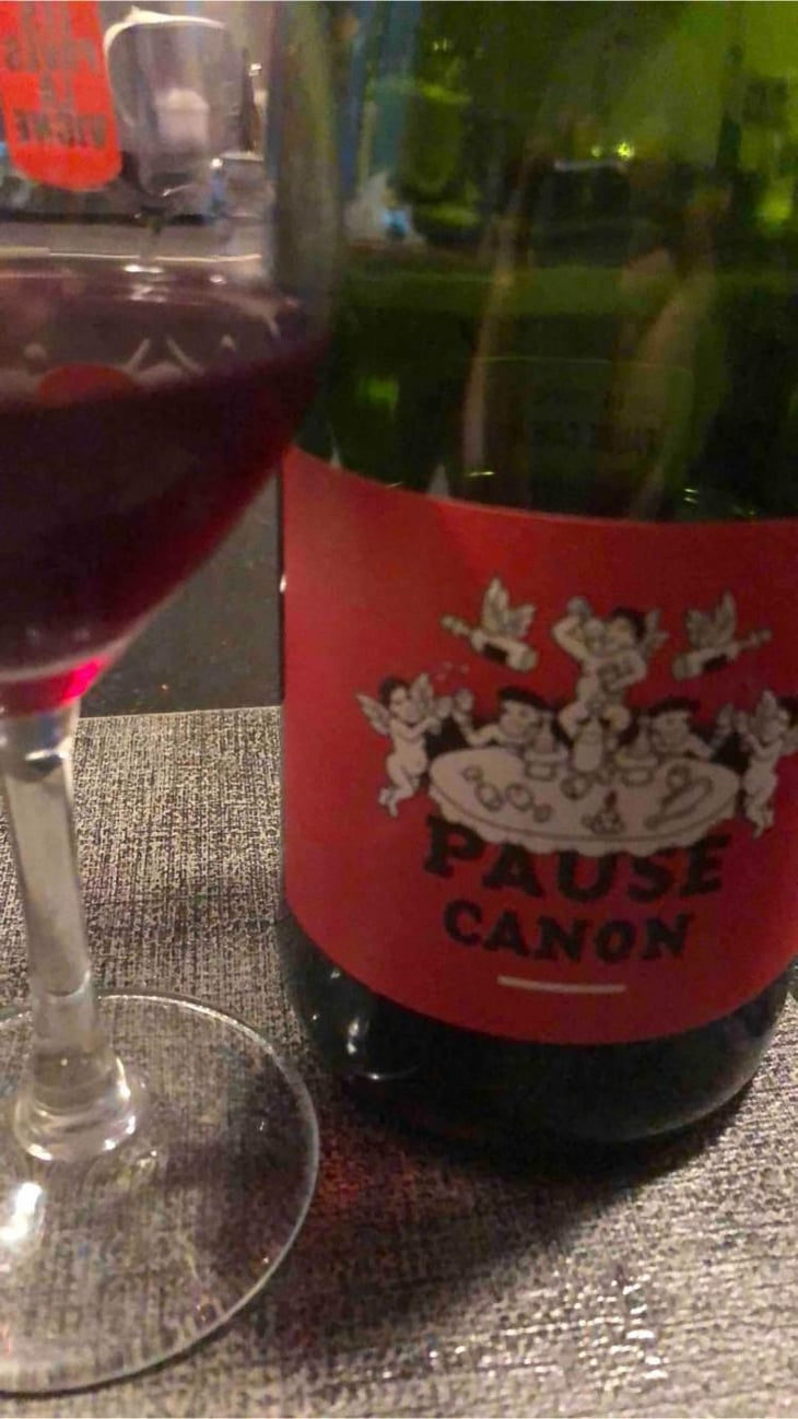 Pause Canon (rouge) - Le Raisin et l'Ange - Gilles & Antonin Azzoni 