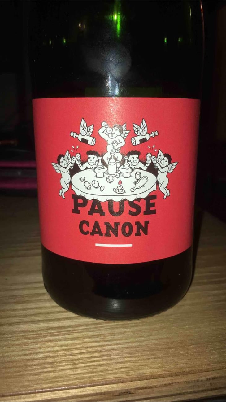 Pause Canon (rouge) - Le Raisin et l'Ange - Gilles & Antonin Azzoni 