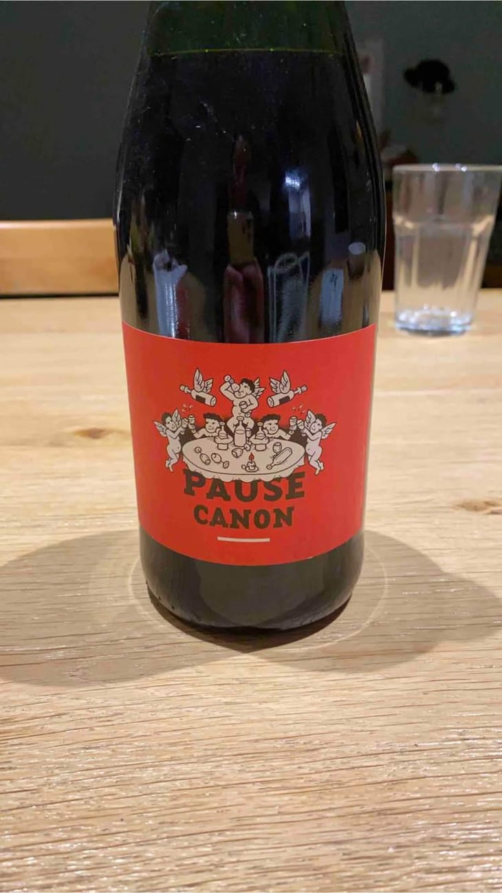 Pause Canon (rouge) - Le Raisin et l'Ange - Gilles & Antonin Azzoni 