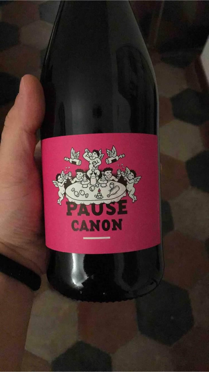 Pause Canon (rouge) - Le Raisin et l'Ange - Gilles & Antonin Azzoni 