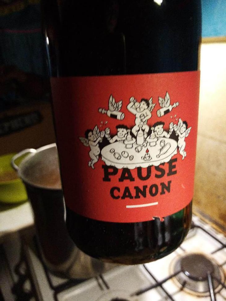 Pause Canon (rouge) - Le Raisin et l'Ange - Gilles & Antonin Azzoni 