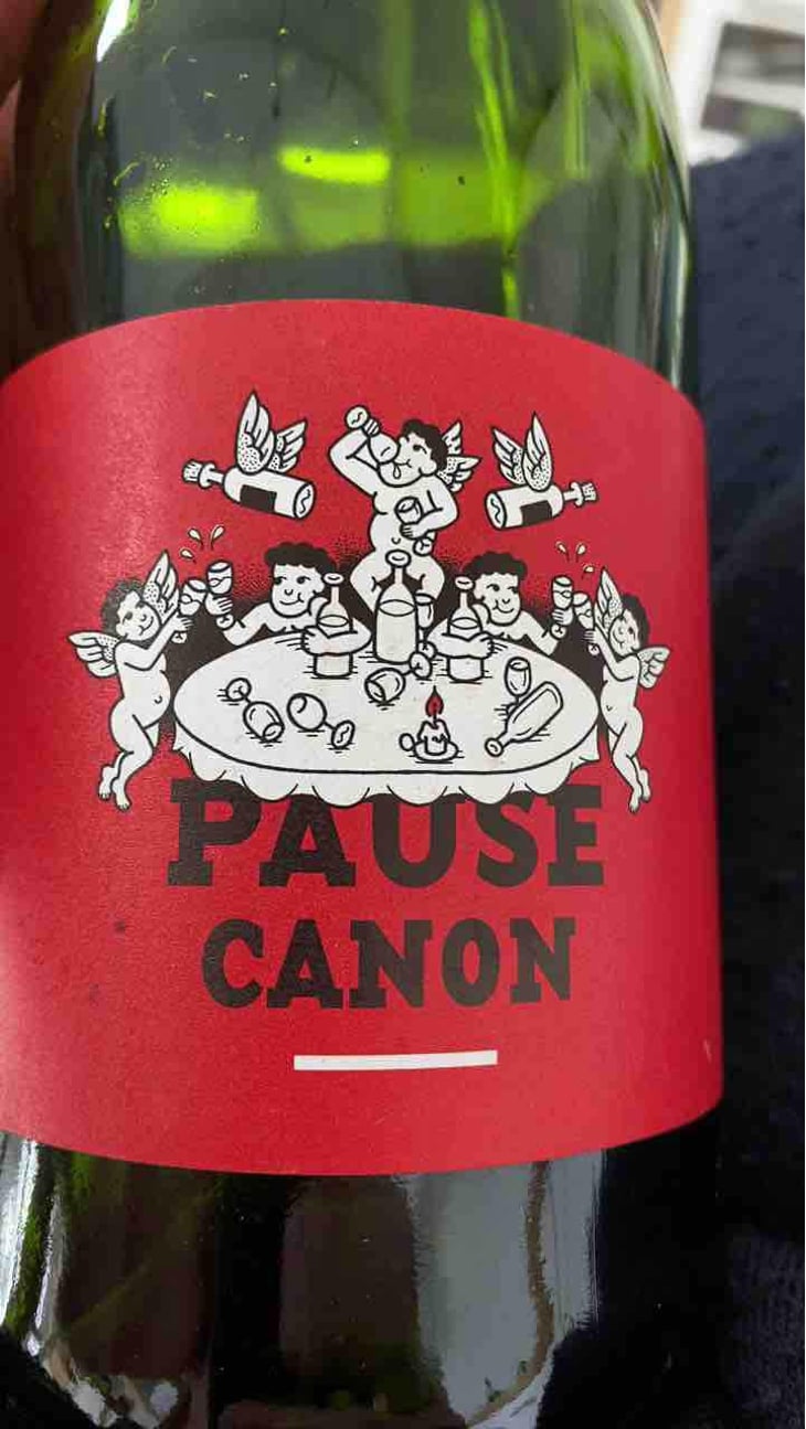 Pause Canon (rouge) - Le Raisin et l'Ange - Gilles & Antonin Azzoni 