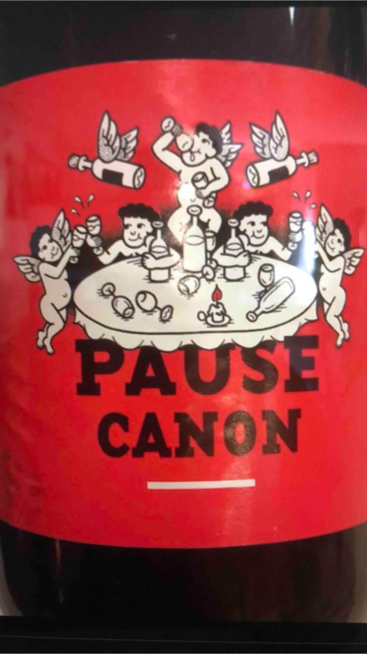 Pause Canon (rouge) - Le Raisin et l'Ange - Gilles & Antonin Azzoni 