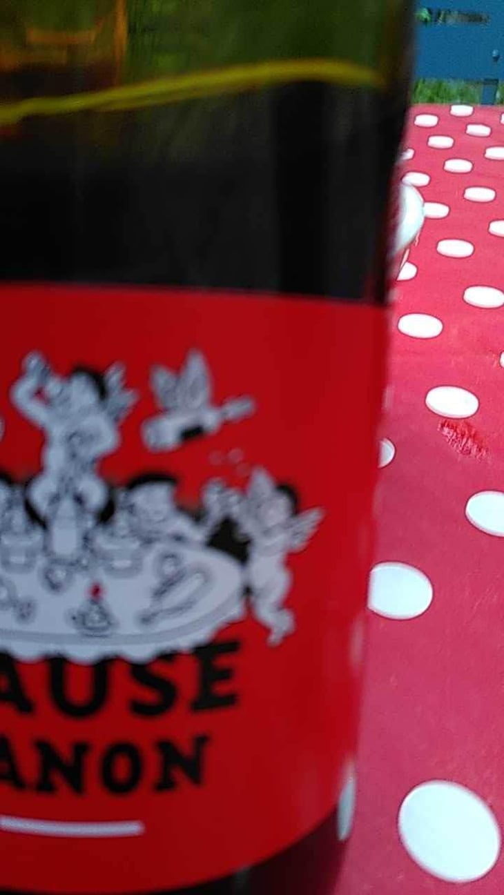 Pause Canon (rouge) - Le Raisin et l'Ange - Gilles & Antonin Azzoni 