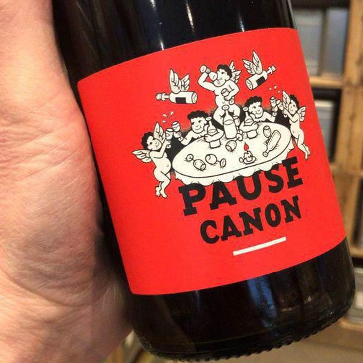 Pause Canon (rouge) - Le Raisin et l'Ange - Gilles & Antonin Azzoni 