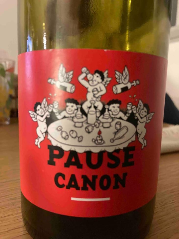 Pause Canon (rouge) - Le Raisin et l'Ange - Gilles & Antonin Azzoni 