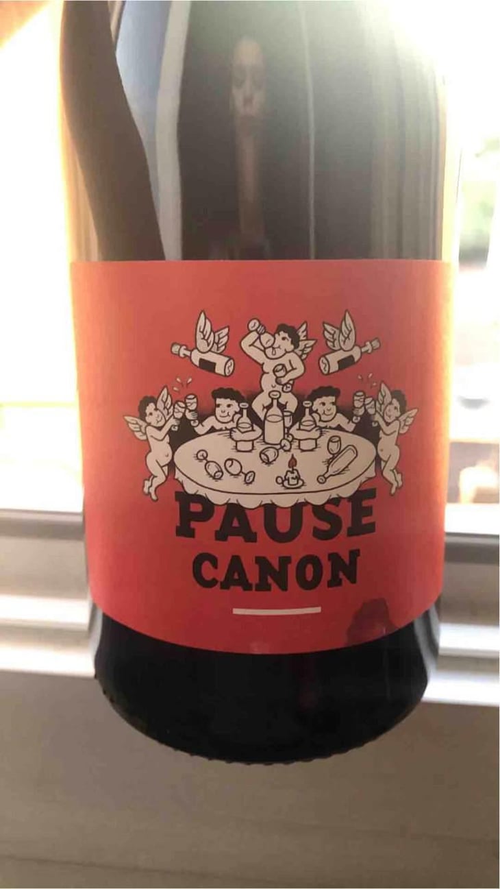 Pause Canon (rouge) - Le Raisin et l'Ange - Gilles & Antonin Azzoni 