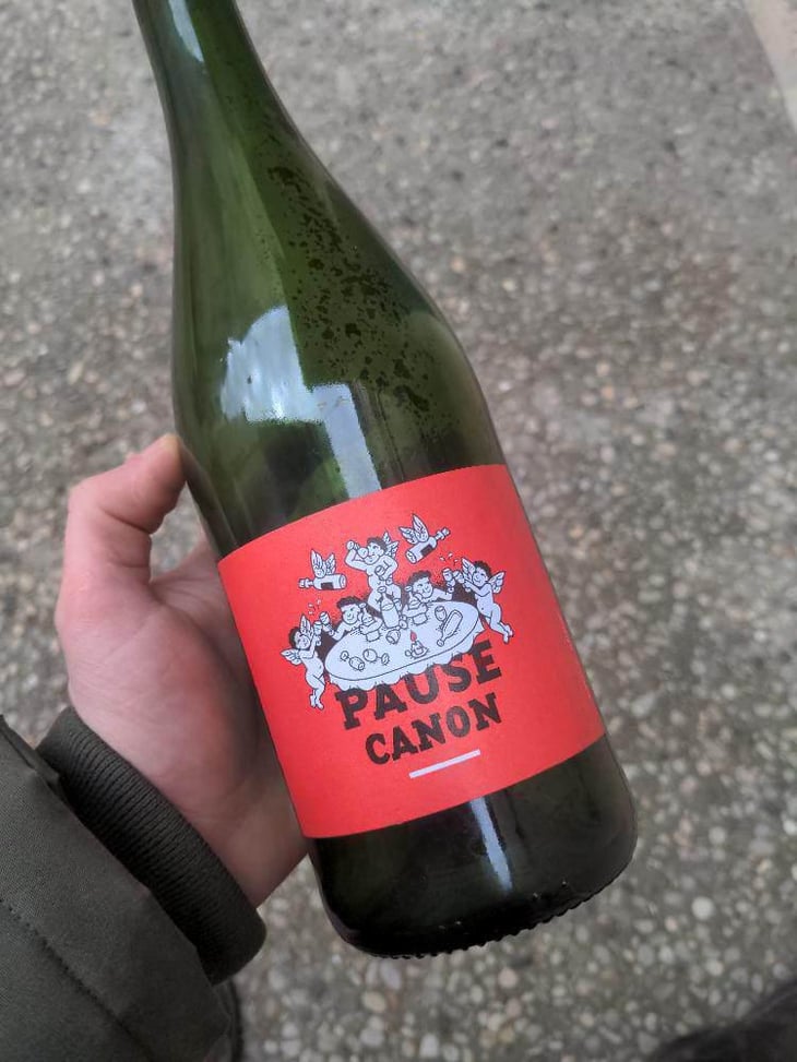 Pause Canon (rouge) - Le Raisin et l'Ange - Gilles & Antonin Azzoni 