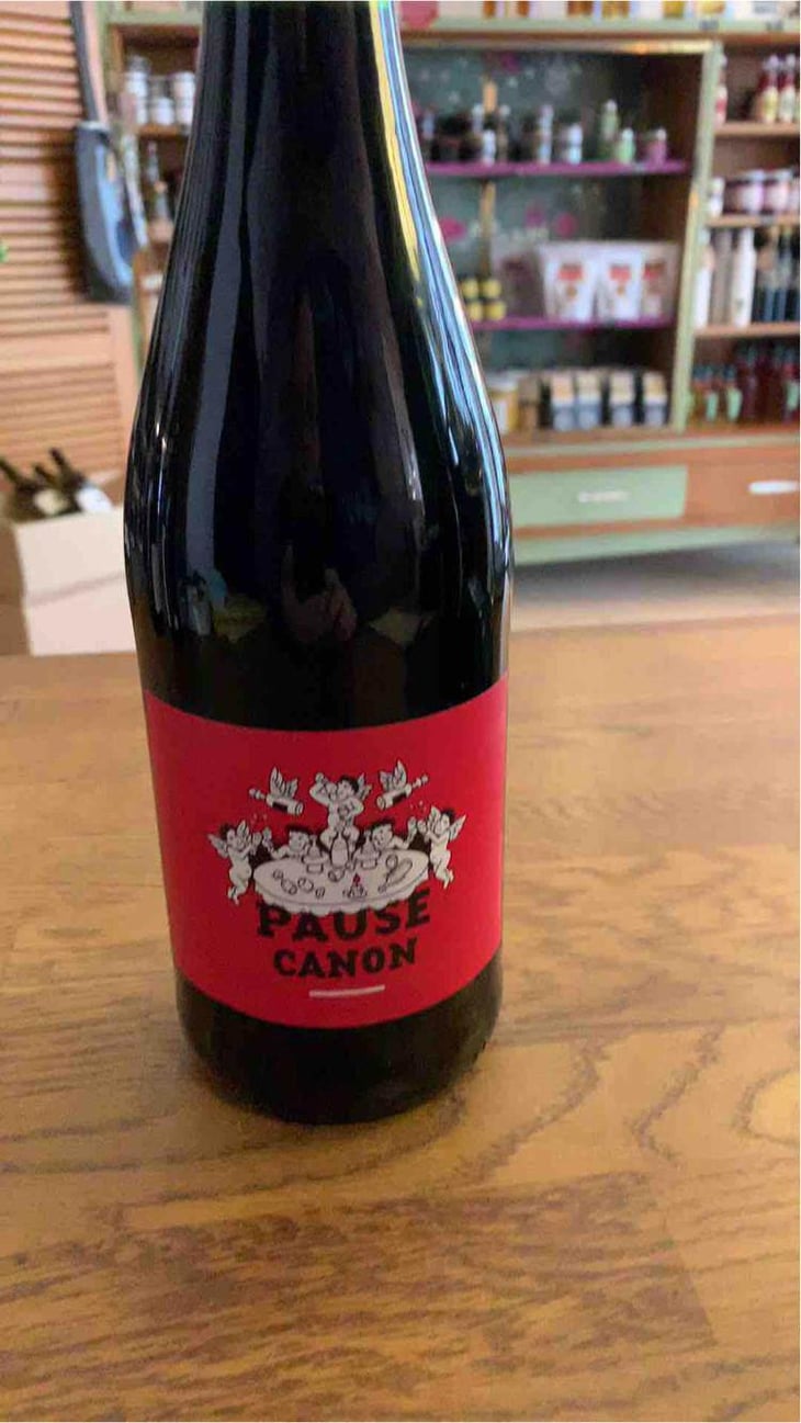 Pause Canon (rouge) - Le Raisin et l'Ange - Gilles & Antonin Azzoni 