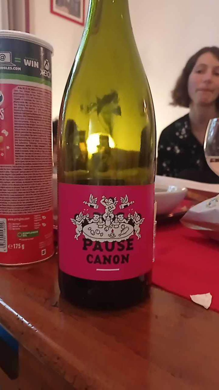 Pause Canon (rouge) - Le Raisin et l'Ange - Gilles & Antonin Azzoni 