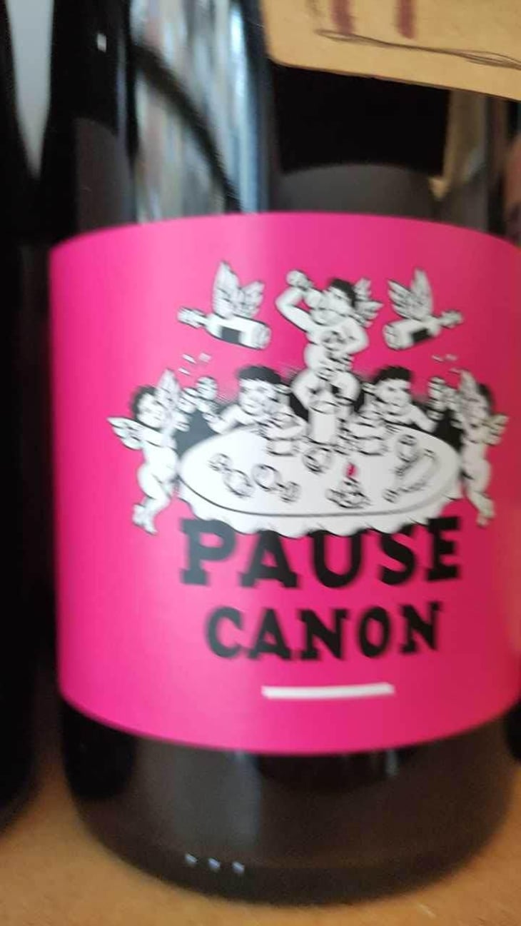 Pause Canon (rouge) - Le Raisin et l'Ange - Gilles & Antonin Azzoni 