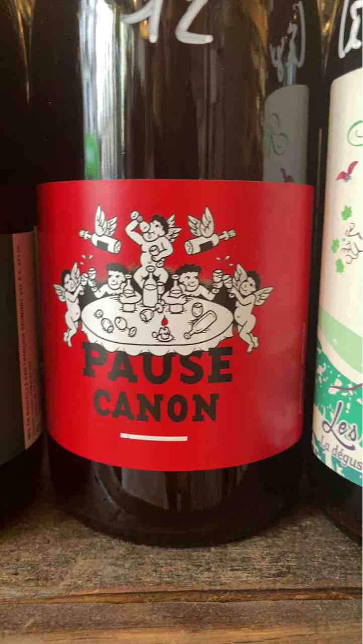 Pause Canon (rouge) - Le Raisin et l'Ange - Gilles & Antonin Azzoni 