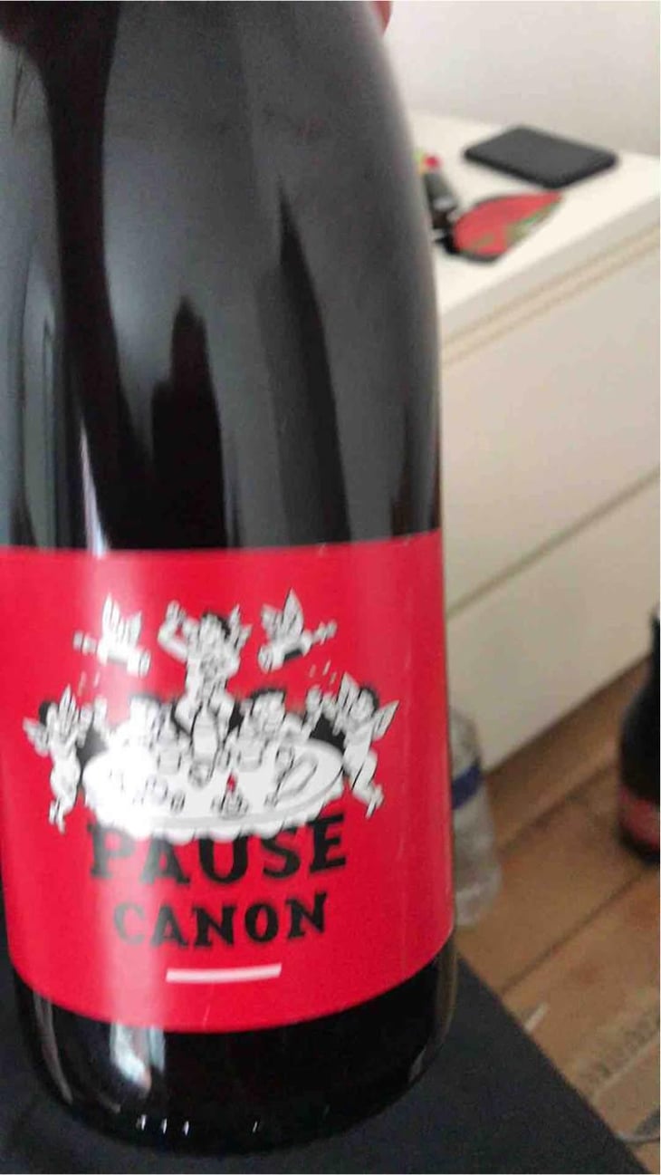 Pause Canon (rouge) - Le Raisin et l'Ange - Gilles & Antonin Azzoni 