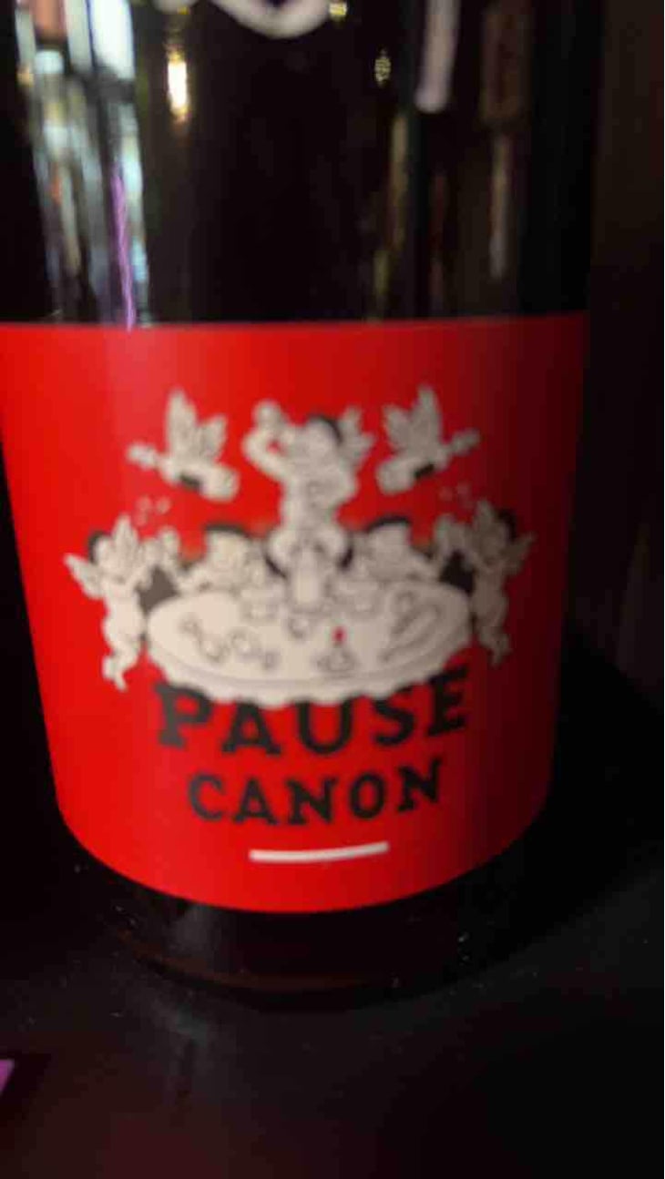 Pause Canon (rouge) - Le Raisin et l'Ange - Gilles & Antonin Azzoni 