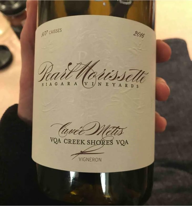 Pearl Morissette - VQA Creek Shores - Niagara Vineyards 