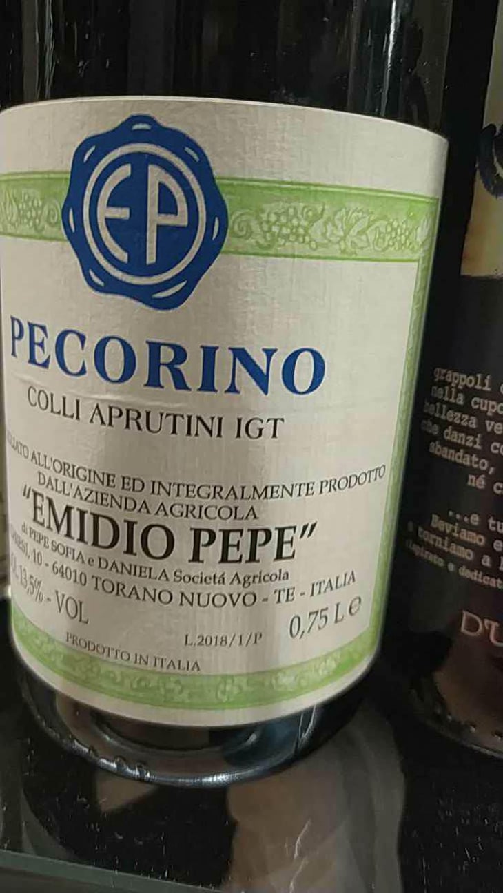 Pecorino - Az. Agr. Emidio Pepe - Daniela & Sofia Pepe 