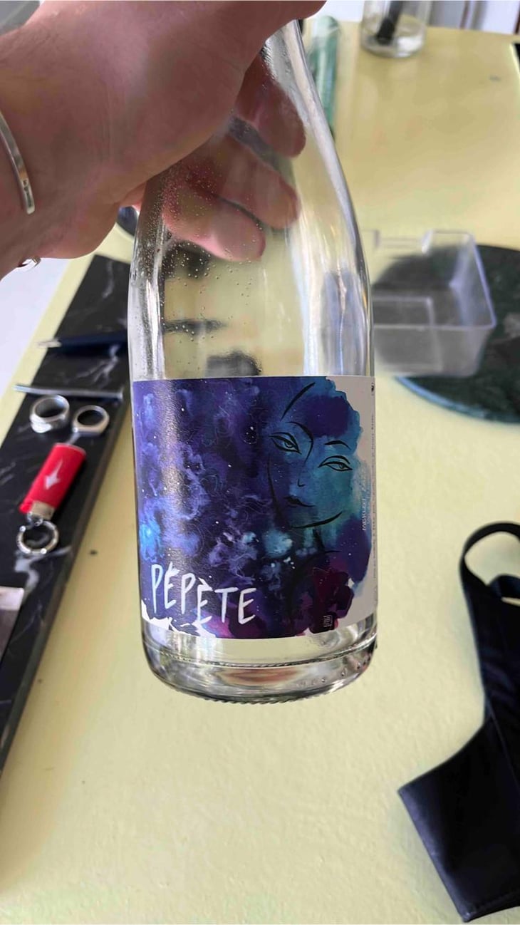 Pépète (pétillant naturel) - Domaine de Fréa - Cyrielle Houillon & Kenny Bentz 