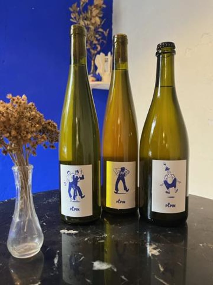 Pépin Pet Nat - Pépin Vin - Jean Dietrich, Pierre Dietrich, Sarah Hilzendeger, Pierre Sanchez, et Xavier Couturier 