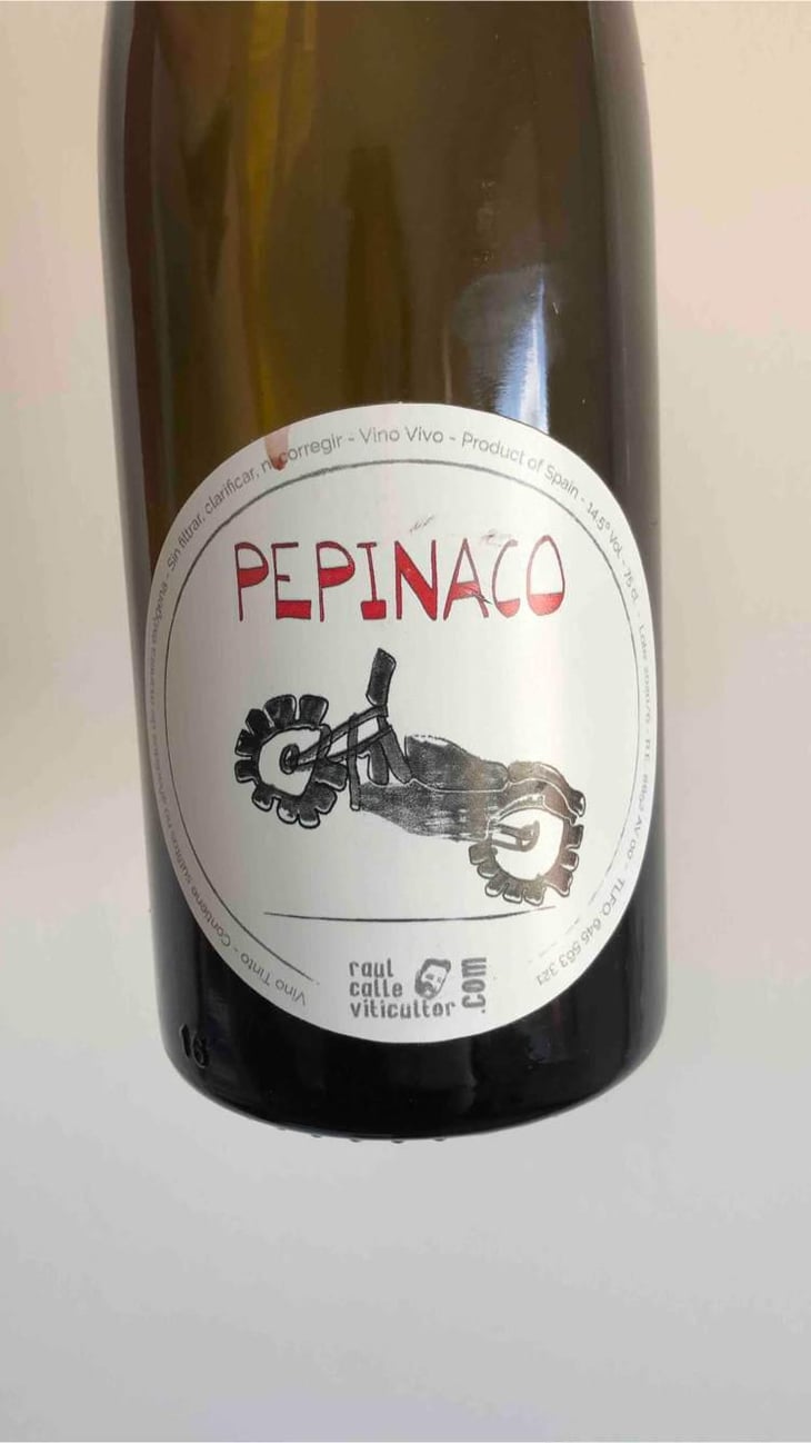 Pepinaco - Vinos Naturi - Raúl Calle y Laura Piñas 
