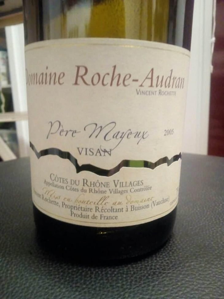 Père Mayeux - Visan - Domaine Roche-Audran - Vincent Rochette 