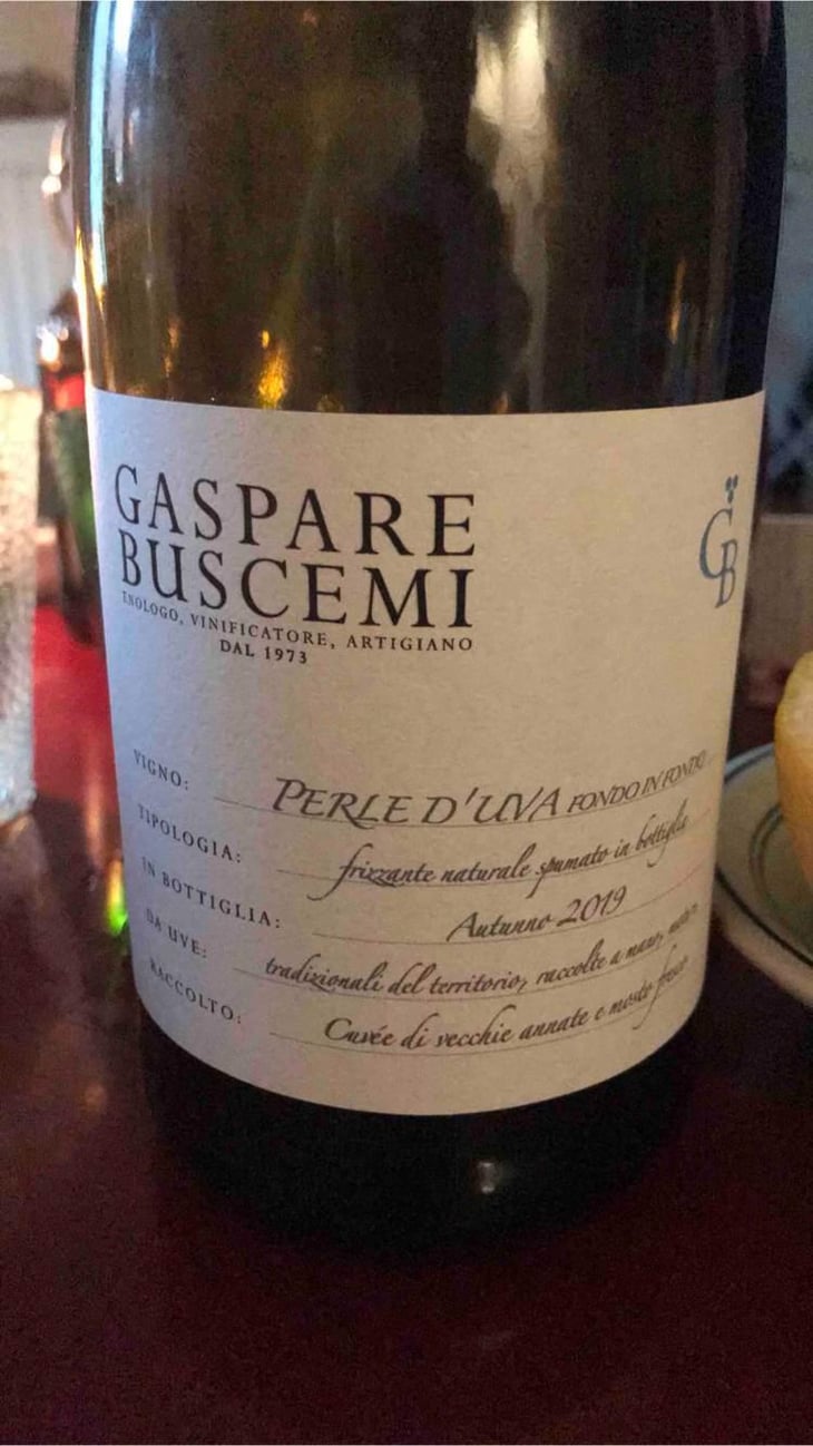 Perle D'uva Fondo In Fondo - Gaspare Buscemi - Gaspare Buscemi 