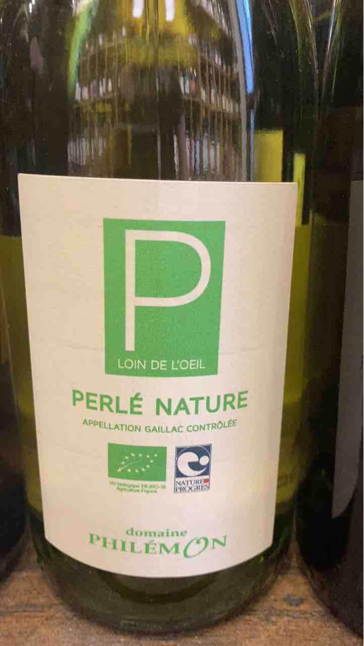 Perlé Nature - Domaine Philémon - Mathieu Vieules 