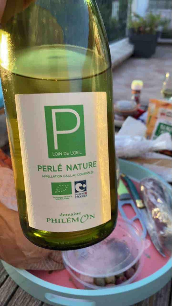 Perlé Nature - Domaine Philémon - Mathieu Vieules 