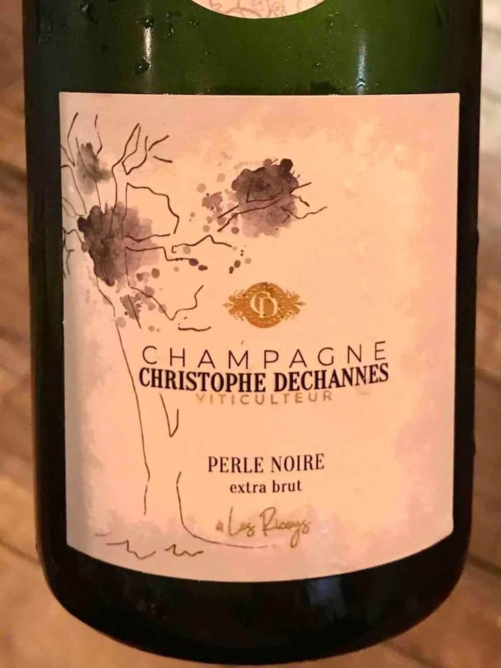 Perle Noir Extra Brut - Champagne Dechannes Père Et Fils - Christophe Dechannes 
