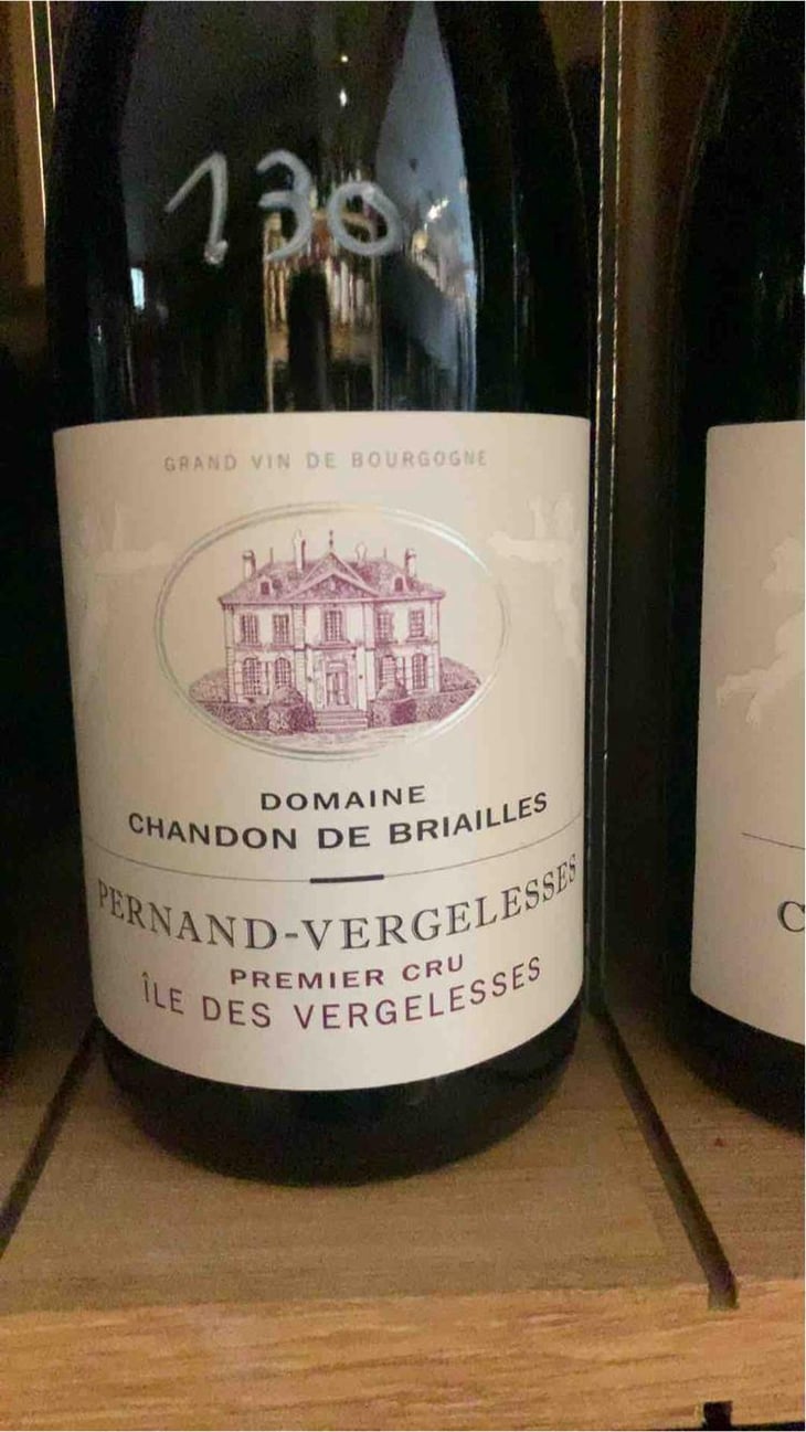 Pernand-Vergelesses 1er Cru "Ile des Vergelesses" - Domaine Chandon de Briailles - Claude & François de Nicolay 