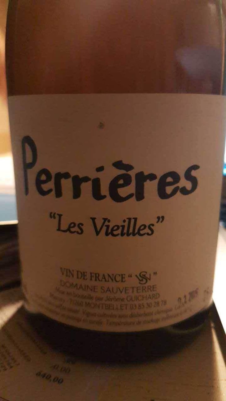 Perrières "Les Vieilles " - Domaine Sauveterre - Ghislaine & Jerôme Guichard 