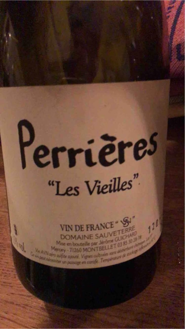 Perrières "Les Vieilles " - Domaine Sauveterre - Ghislaine & Jerôme Guichard 