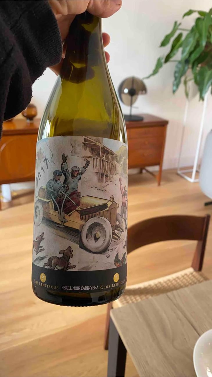 Perrill Noir Carinyena - Clos Lentiscus - Manel Aviñó 