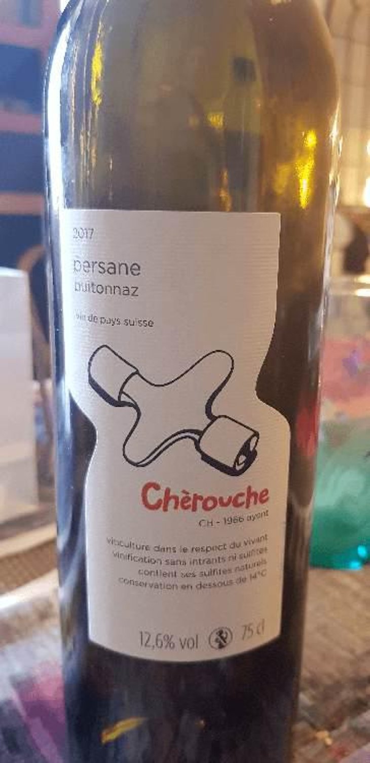 Persane “buitonnaz” - Domaine de Chèrouche - Andrea Grossmann & Marc Balzan -2016