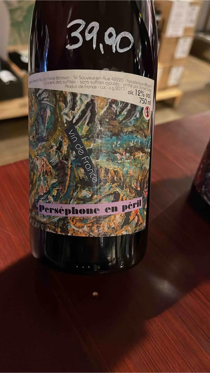 Perséphone En Péril - Force Boisson - Daniel Sage & Jordi Torgue 