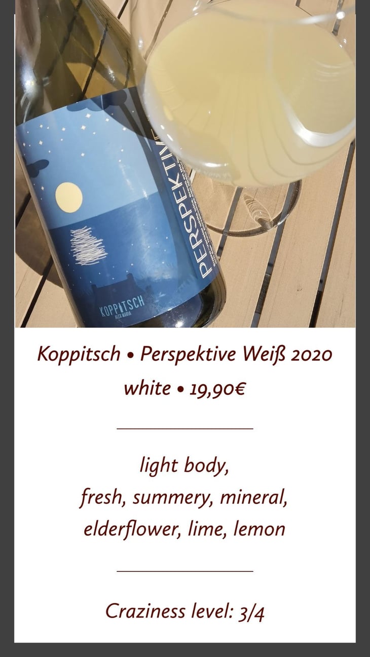 Perspektive Weiss - Weingut Koppitsch - Maria & Alex Koppitsch 