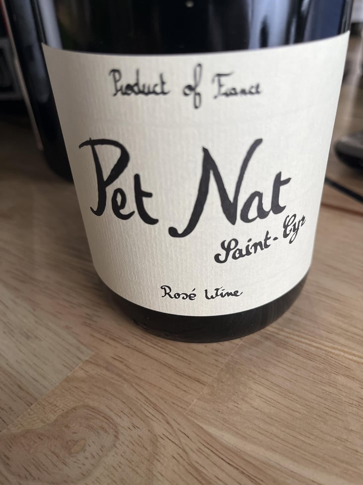 Pet Nat Rosé - Domaine Saint-Cyr - Raphaël Saint-Cyr 
